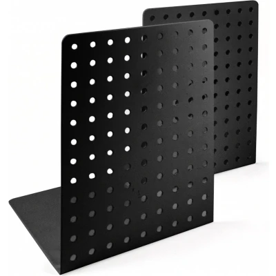 Afbeelding van Trendform Boekensteun Dots set van 2 stuks zwart