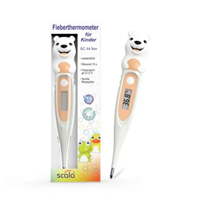 Afbeelding van scala SC 44 Flex Speed Eisbär Digitale thermometer voor kinderen en baby&#039;s, zachte snelle meting van de lichaamstemperatuur