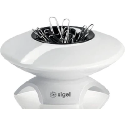 Afbeelding van Sigel Si Sa101 Papercliphouder Eye Style Zwart/Wit