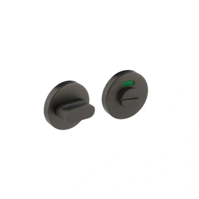 Afbeelding van Intersteel Rozet met toilet /badkamersluiting ø53x8 mm antracietgrijs
