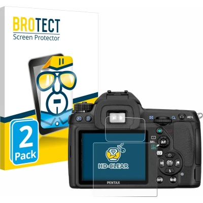Afbeelding van BROTECT Screenprotector voor Pentax K5, K 5 Folie Beschermfolie transparant (2 Stuks)