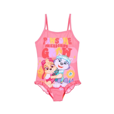 Afbeelding van PAW Patrol badpak roze maat 98 Skye en Everest zwempak