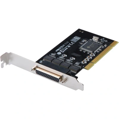 Afbeelding van Digitus Controller 4 poorten Seriële interfacekaart Serieel (9 pol.) PCI