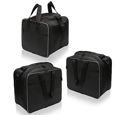 Afbeelding van Getmore Parts Sacoches intérieures de moto pour coffre en aluminium Triumph Tiger et top case, 3 pièces/poche intérieure moto, poches valise sacoche