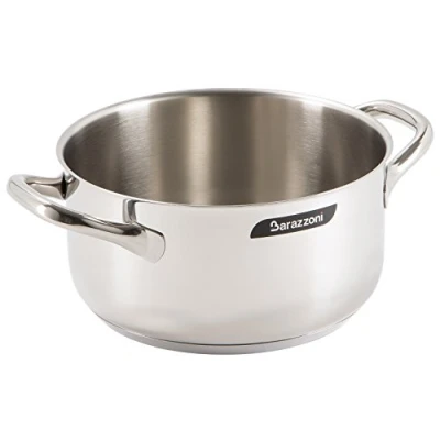 Afbeelding van Barazzoni Chef Line Braadpan Twee Handgrepen cm 18 Staal