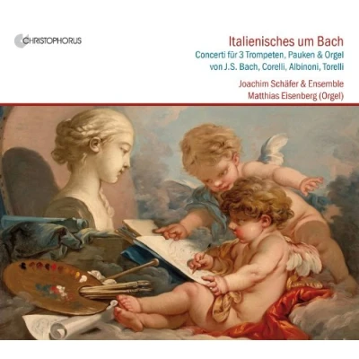 Afbeelding van Trumpet Ensemble Joachim Schafer Italienisches Um Bach (CD)