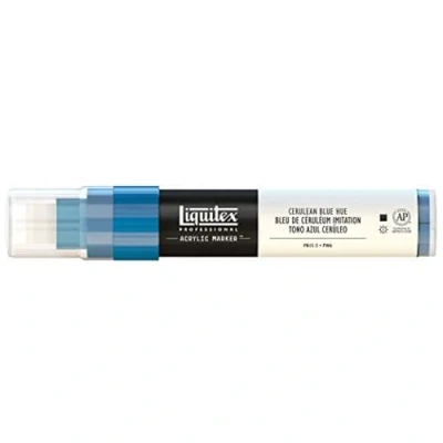 Afbeelding van Liquitex Marker, brede punt, blauw van Ceruleum imitatie
