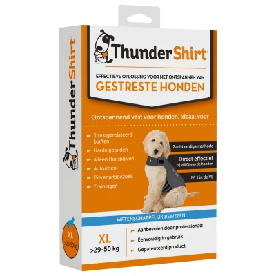 Afbeelding van Thundershirt Ontspannend Vest Voor Gestreste Honden Grijs Direct rustgevend X Large &gt;29 50 Kg