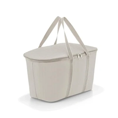 Afbeelding van Reisenthel UH6049 Gymtas voor dames, zand/roze, één maat, HERRINGBONE SABLE, eenheidsmaat, sport, ZAND, Sportief