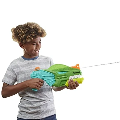 Image de Pistolet à eau Nerf Super Soaker Arrosage Style Dino