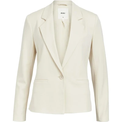 Afbeelding van Object Blazer, Dames, Maat: 36, Sandshell