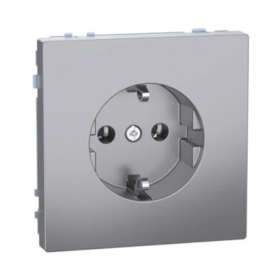 Afbeelding van Merten MEG2301 6036 Wandcontactdoos System Design RVS