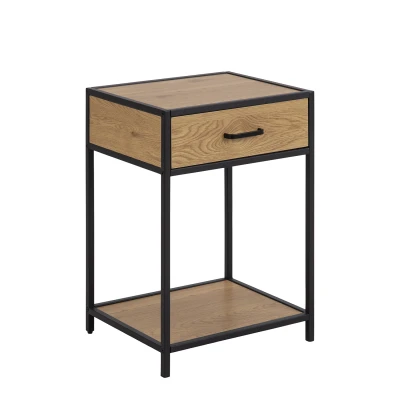 Afbeelding van Nachttafel Seaford met lade naturel