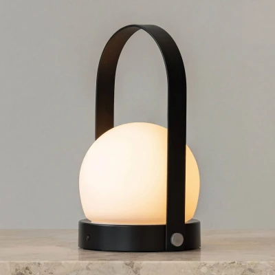 Afbeelding van Audo Carrie LED sfeerlamp met accu IP44, zwart
