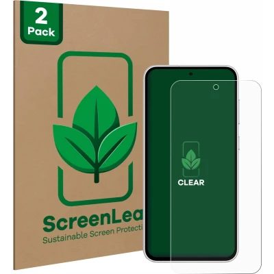 Afbeelding van ScreenLeaf Screenprotector voor Samsung Galaxy S23 FE Duurzame schermbescherming Folie Beschermfolie transparant (2 Stuks)