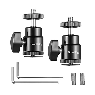Afbeelding van SMALLRIG EVF Monitorhouder / Monitor Mount (2 stuks) met 1/4 schroeven en koude schoen 2059