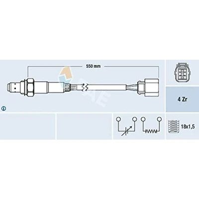 Afbeelding van Fae Lambda sonde 77473