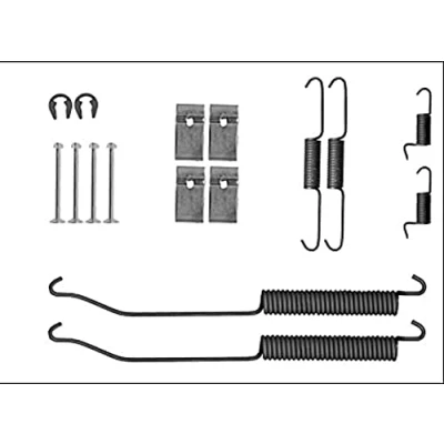 Afbeelding van HELLA 8DZ 355 205 871 Toebehoren, remschoen