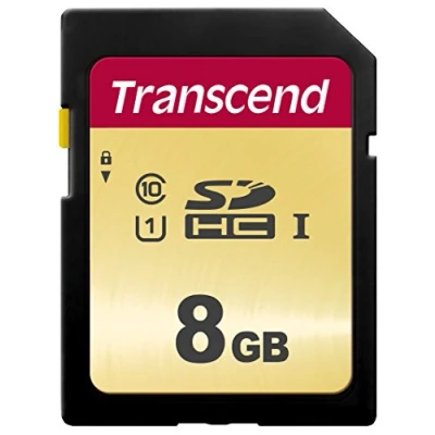 Afbeelding van Transcend Premium 500S SDHC kaart 8 GB Class 10, UHS I, 1