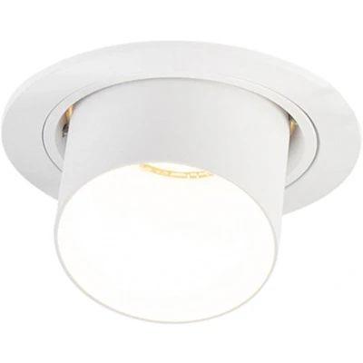 Afbeelding van QAZQA Smart inbouwspot wit kantelbaar incl. wifi GU10 Installa