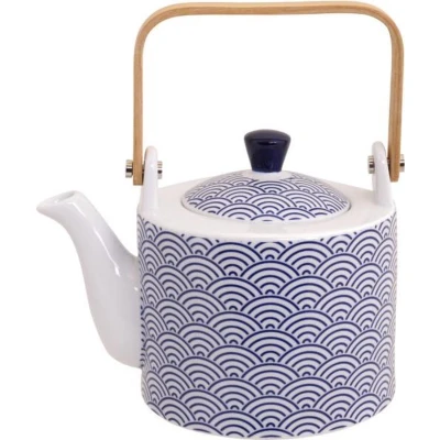 Afbeelding van Tokyo Design Studio Nippon Blue Theepot 80 Cl Donkerblauw