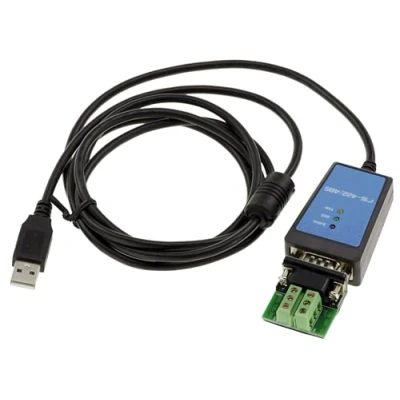 Afbeelding van KALEA INFORMATIQUE USB naar RS422 RS485 converter met FTDI FT232 chipset, 1,8 m kabel magnetische bescherming
