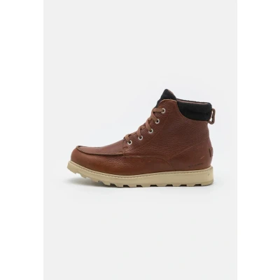 Afbeelding van Sorel Madson MOC TOE WP Veterboots, Heren, Maat: 41, Gaucho tan/oat Leer