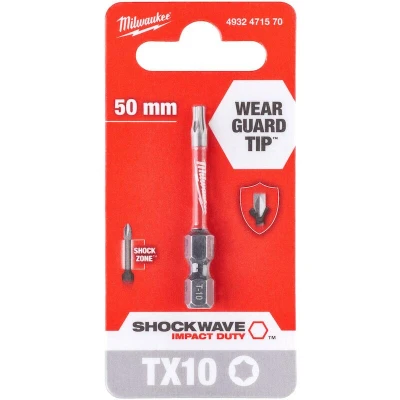 Afbeelding van MILWAUKEE 4932471570 Schroefbit gereedschapsstaal