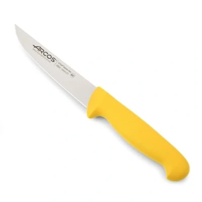 Afbeelding van Arcos Serie 2900 Keukenmes, lemmet van roestvrij staal, nitrum, 130 mm, handvat polypropyleen, kleur geel