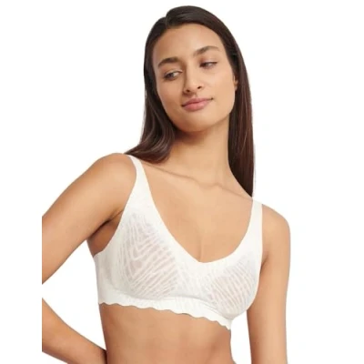 Afbeelding van sloggi ZERO Feel Bliss Soft bra Dames Beha WIT