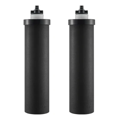 Image de VEVOR 2PCs Filtre à Charbon Actif pour Système de Filtration d’Eau par Gravité