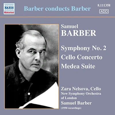 Afbeelding van Zara Nelsova, The New Symphony Orchestra Of London, Samuel Barber Conducts (CD)