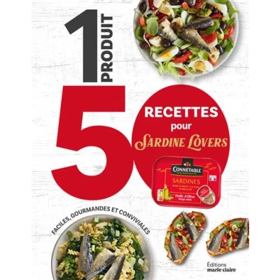 Image de 1 produit 50 recettes pour sardine lovers