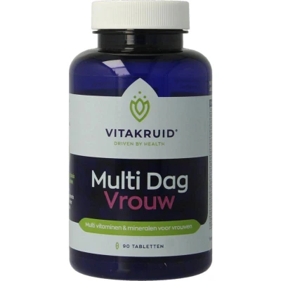 Afbeelding van Vitakruid Multi Dag Vrouw 90 tabletten