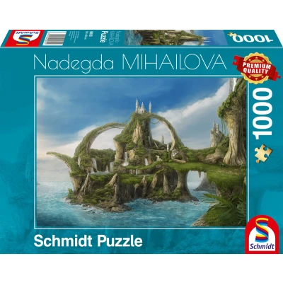 Afbeelding van Watervallen Eiland, 1000 stukjes Puzzel
