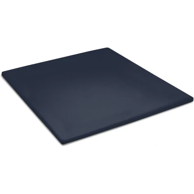 Afbeelding van Cinderella Sundays Topper Hoeslaken (tot 15 cm) Satijn 100x220 cm Marine