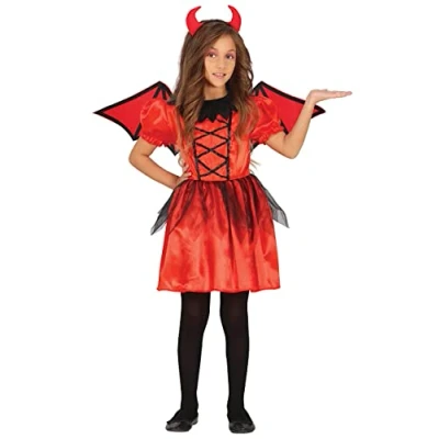 Afbeelding van Fiestas Guirca Bad devil meisjes (5 6 jaar) Halloween kostuum voor kinderen