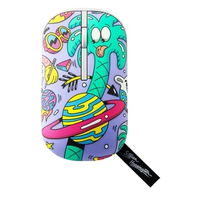 Image de ASUS MD100 Souris optique sans fil Bluetooth, 2.4 GHz récepteur USB palmier pour Windows 10; 11