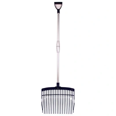 Afbeelding van Vplast Fork Mestvork kunststof blue met alu. steel