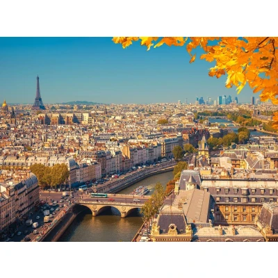 Afbeelding van Castorland Paris aus der Vogelperspektive 2000 Teile.