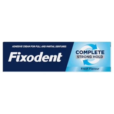 Afbeelding van Fixodent Complete Fresh Zelfklevende crème voor volledige en gedeeltelijke tandprothesen, 47 ml