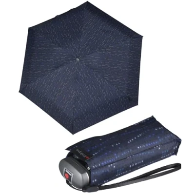 Afbeelding van Knirps Reiszakparaplu, Domino Blauw