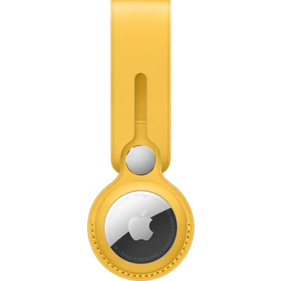 Afbeelding van Apple AirTag hanger Leer Meyer Lemon