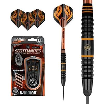Afbeelding van WINMAU Scott Waites: Brass Conversion Dartpijlen Professioneel 20g