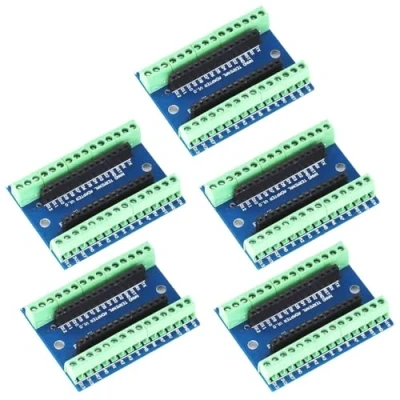 Afbeelding van GERUI Set van 5 Nano V3 terminaladapters IO V1.O module enkele uitbreidingskaart met schroefklemmen