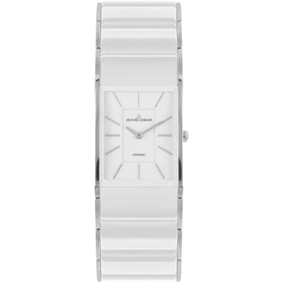 Afbeelding van Jacques Lemans Dublin Horloge, Dames, Maat: One Size, Weiß