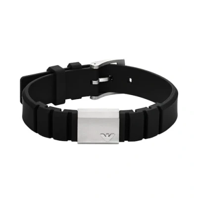 Afbeelding van Emporio Armani Bracelet Armband silvercoloured, Heren, Maat: One Size, Silver coloured