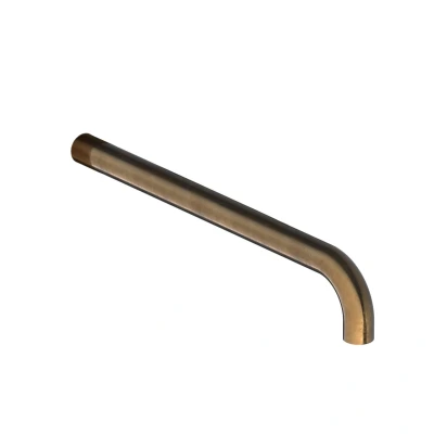 Afbeelding van HotBath Cobber Uitloop 25cm Verouderd Messing CB094 25AB