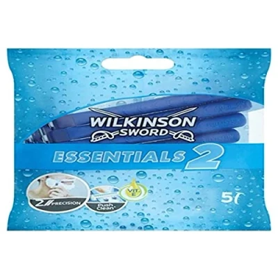 Afbeelding van Wilkinson Sword Scheermesjes Essentials 2 Men 5 Stuks