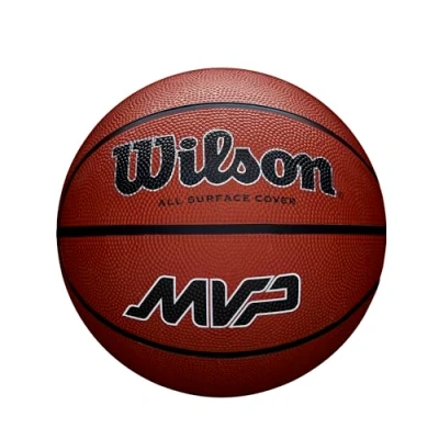 Afbeelding van Wilson Basketbal Mvp Junior Rubber Oranje Maat 6